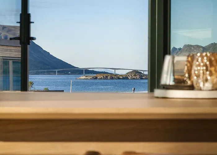 Semesterbostad Lyngvaer Golden - Jacuzzi & Sauna - No 24 Lyngværet